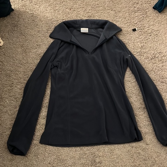 Blue Columbia 1/4 Zip up - Picture 2 of 5